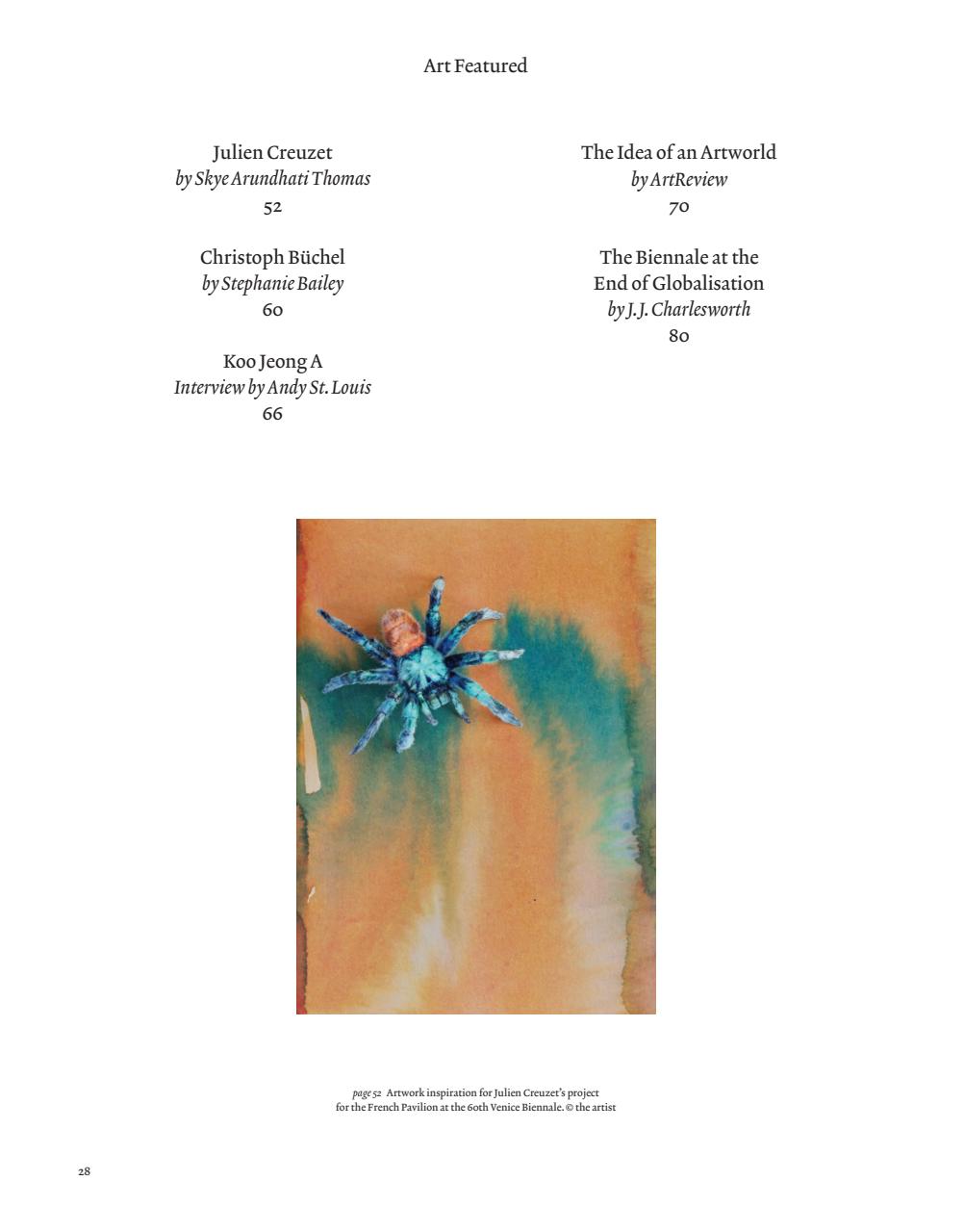ArtReview Preview Pages