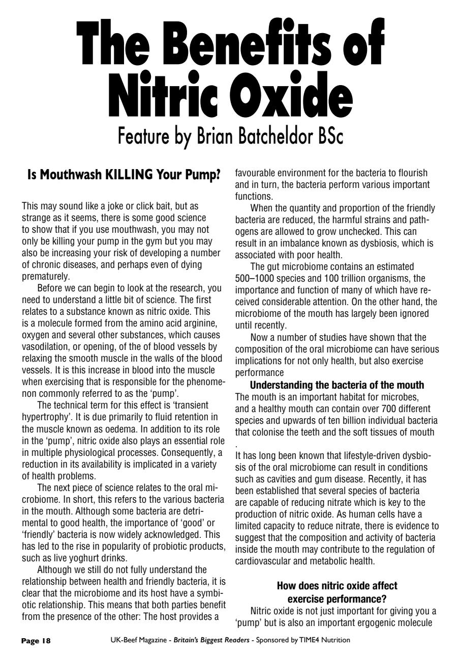 UK Beef Magazine Preview Pages