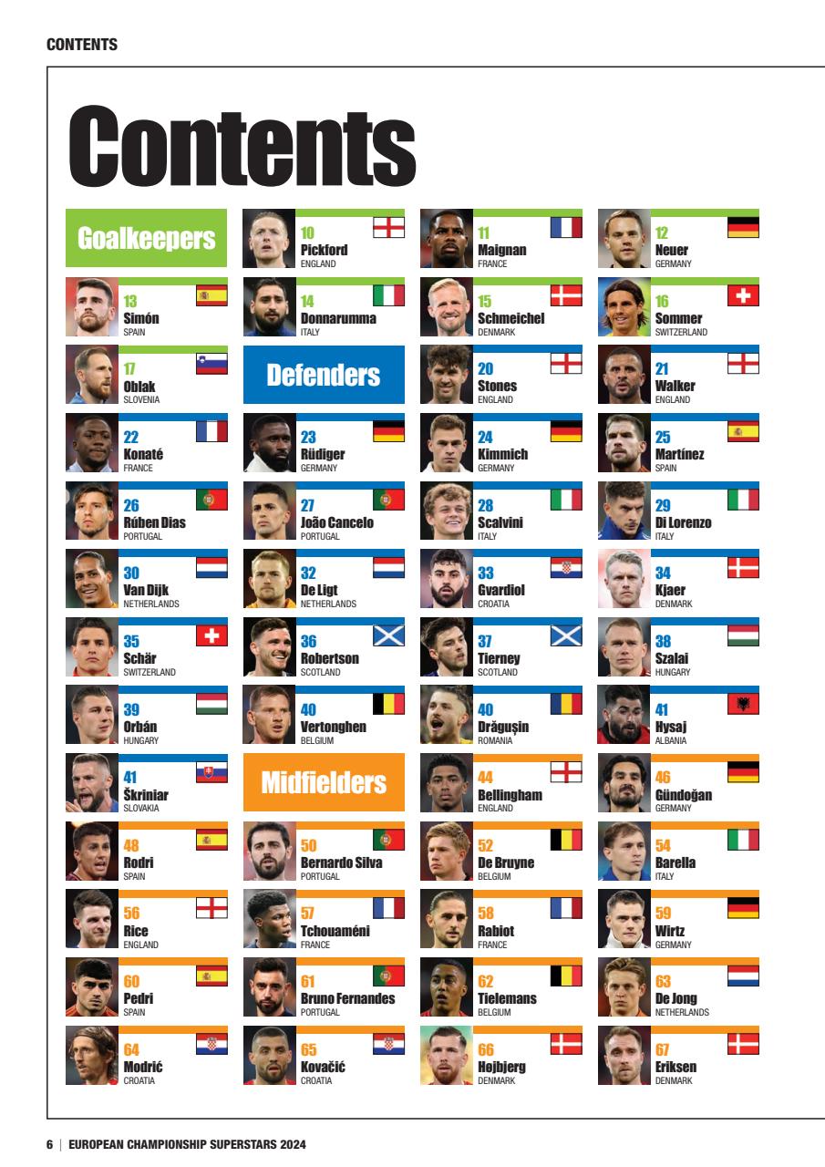 Sporting Legends Preview Pages