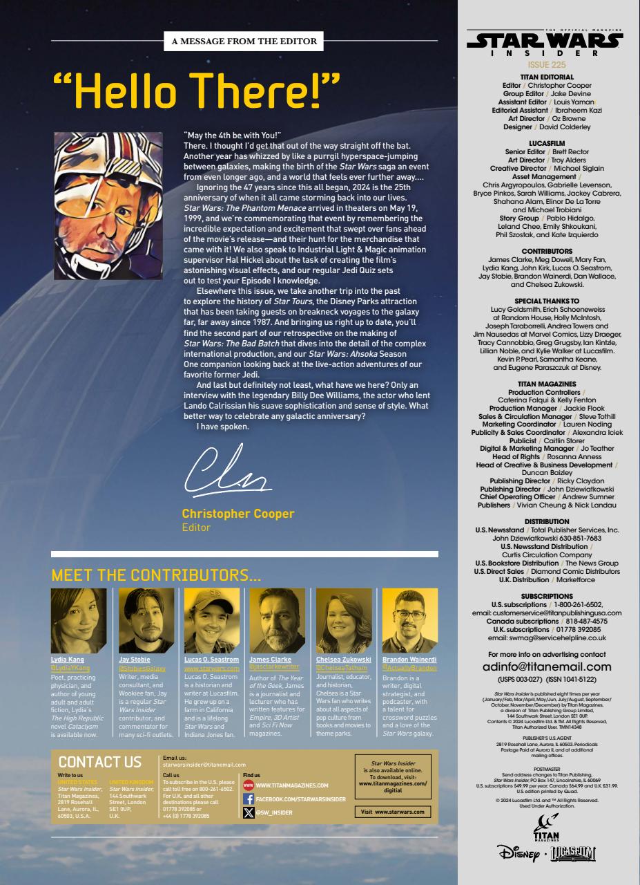 Star Wars Insider Preview Pages