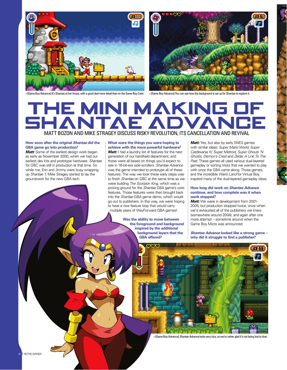 Retro Gamer Preview Pages
