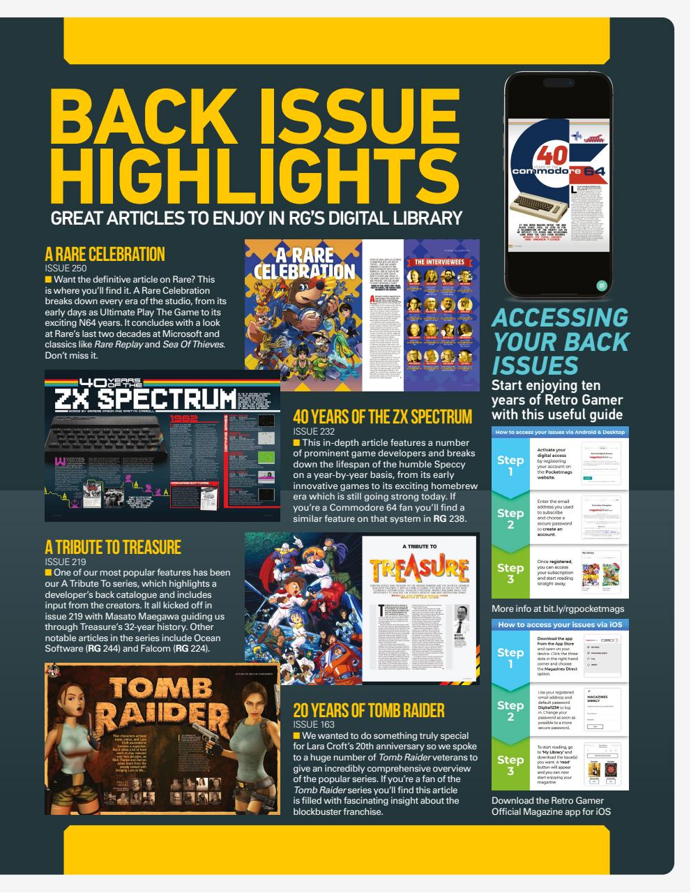 Retro Gamer Preview Pages