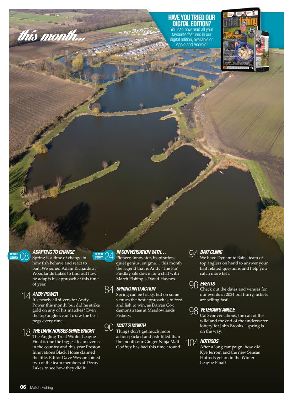 Match Fishing Preview Pages