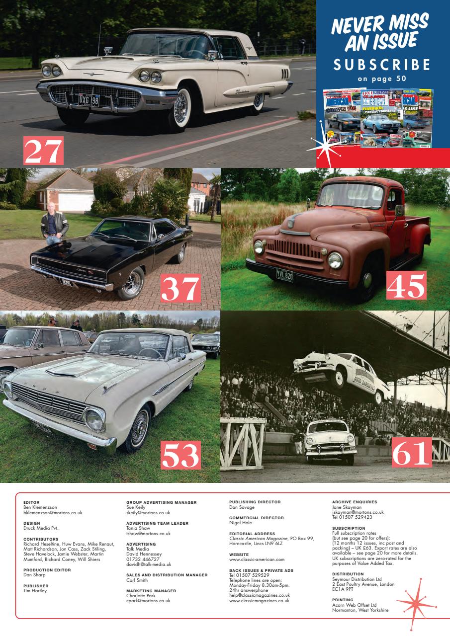 Classic American Magazine Preview Pages