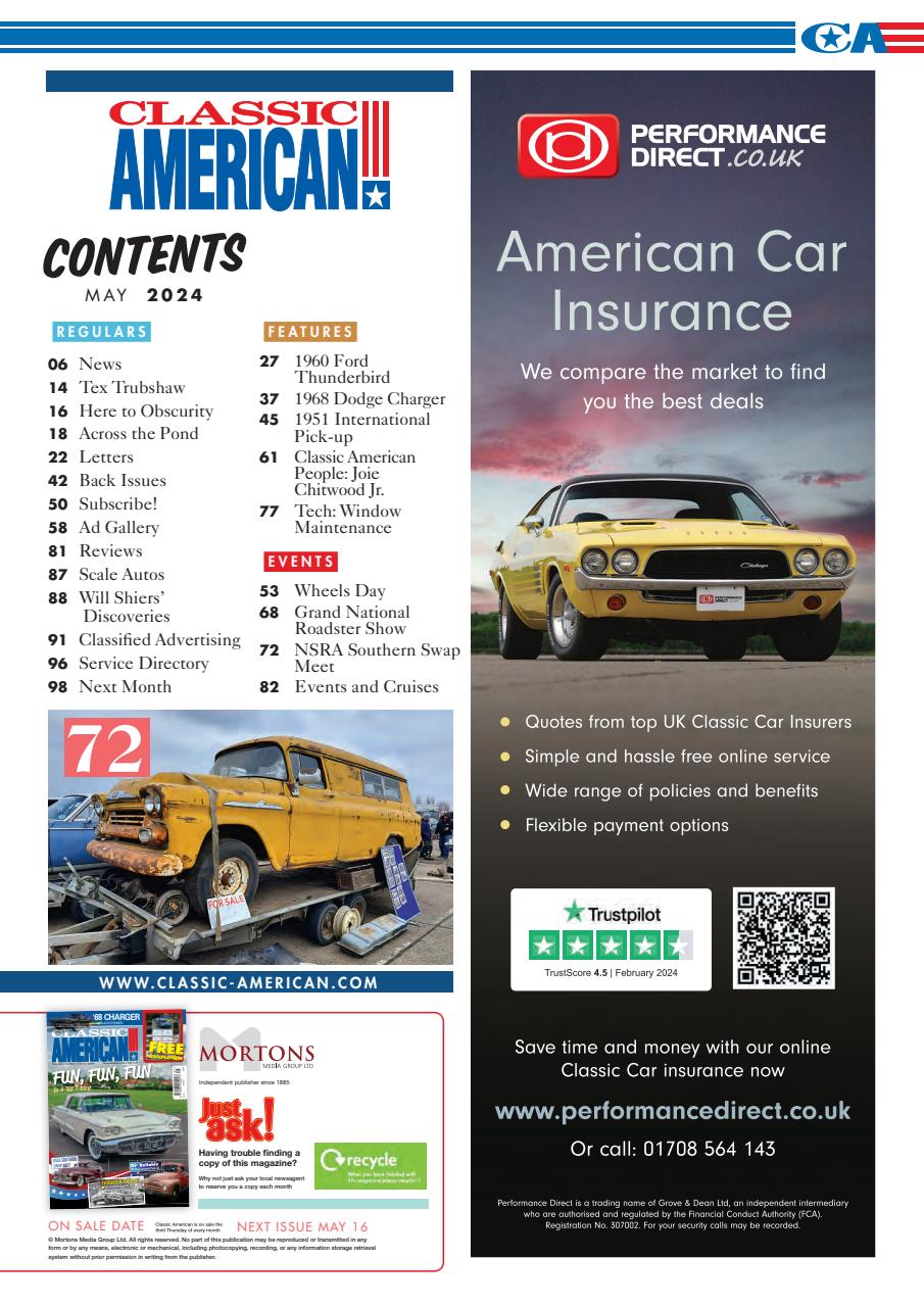 Classic American Magazine Preview Pages