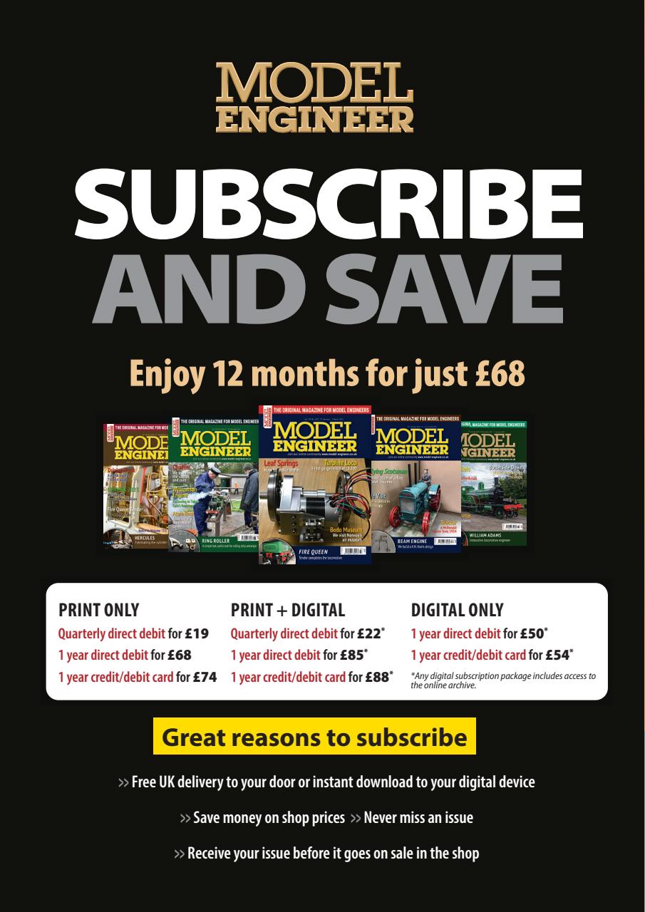 Model Engineer Preview Pages