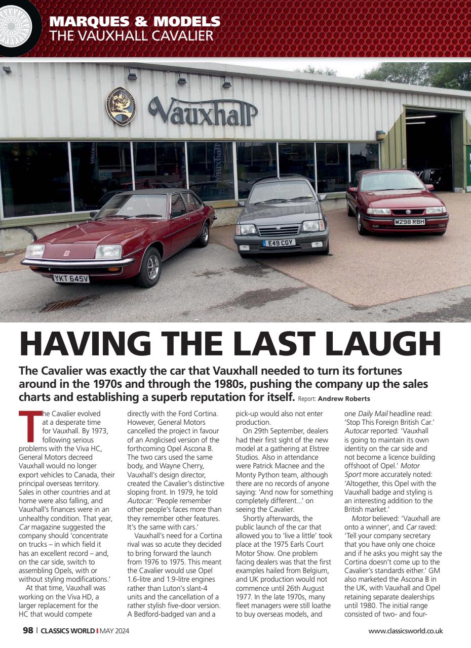 Classics World Preview Pages