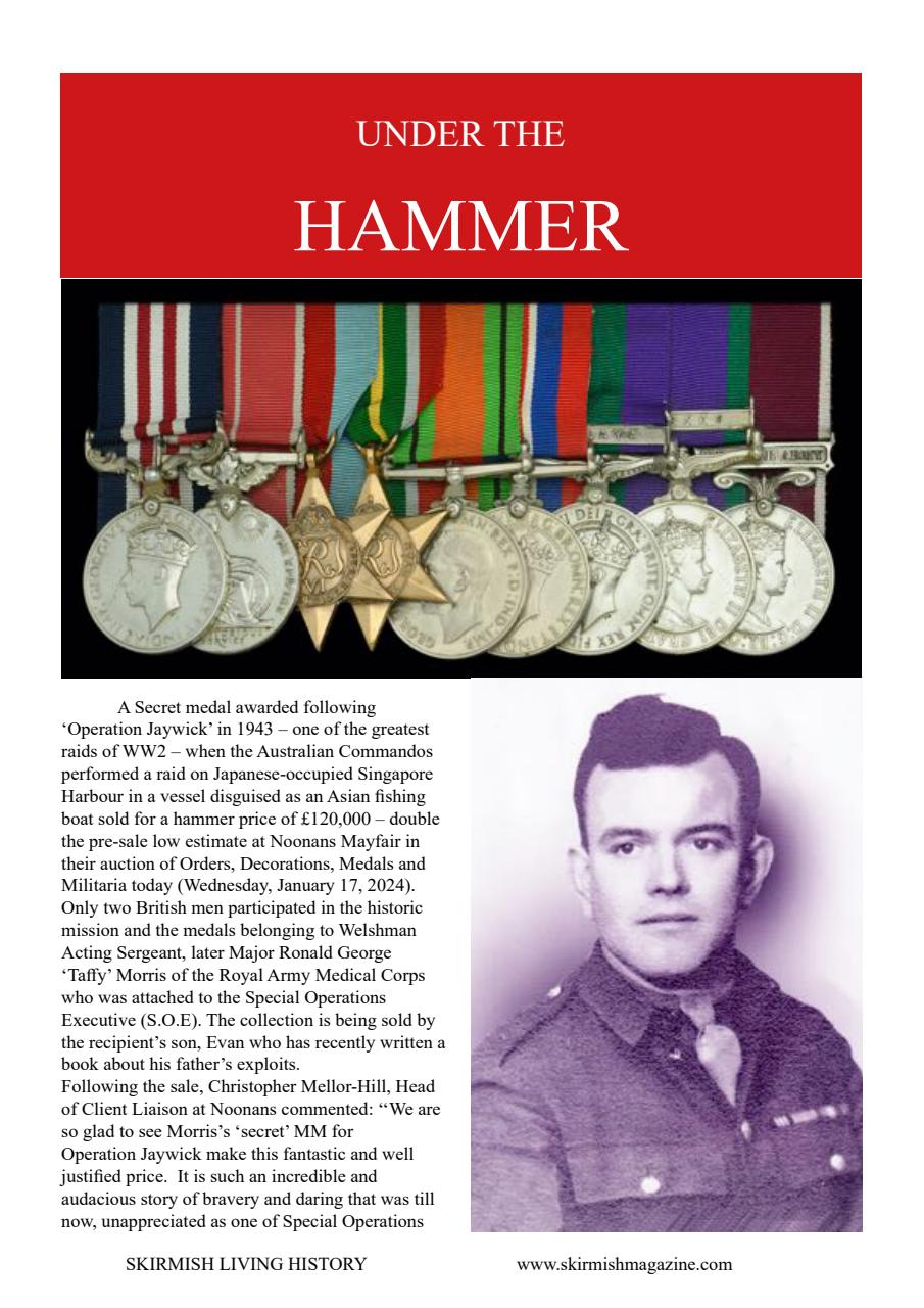 Skirmish Living History Preview Pages