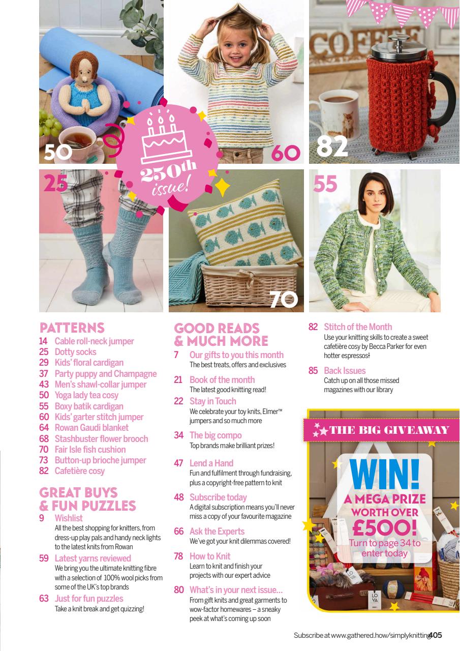 Simply Knitting Preview Pages