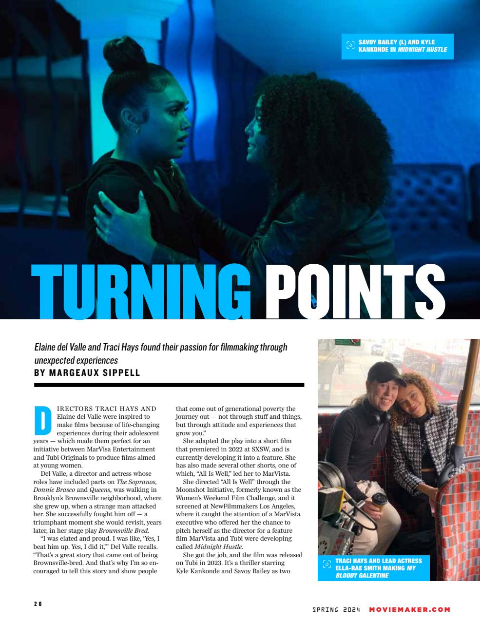 MovieMaker Magazine Preview Pages