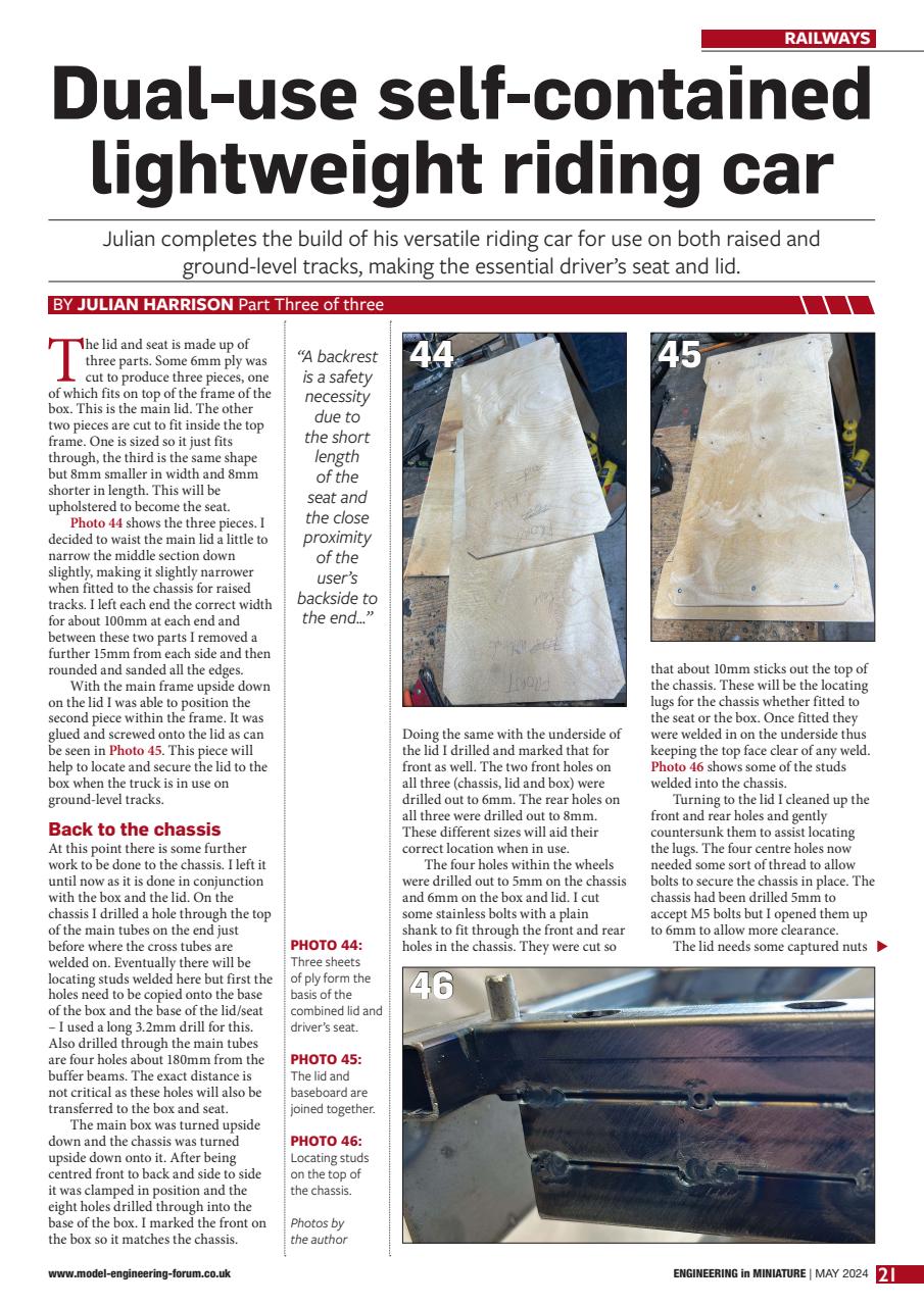 Engineering in Miniature Preview Pages