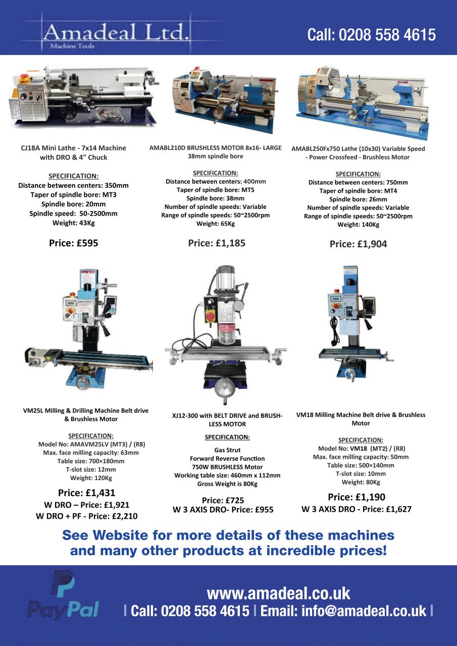 Model Engineer & Workshop Magazine Preview Pages