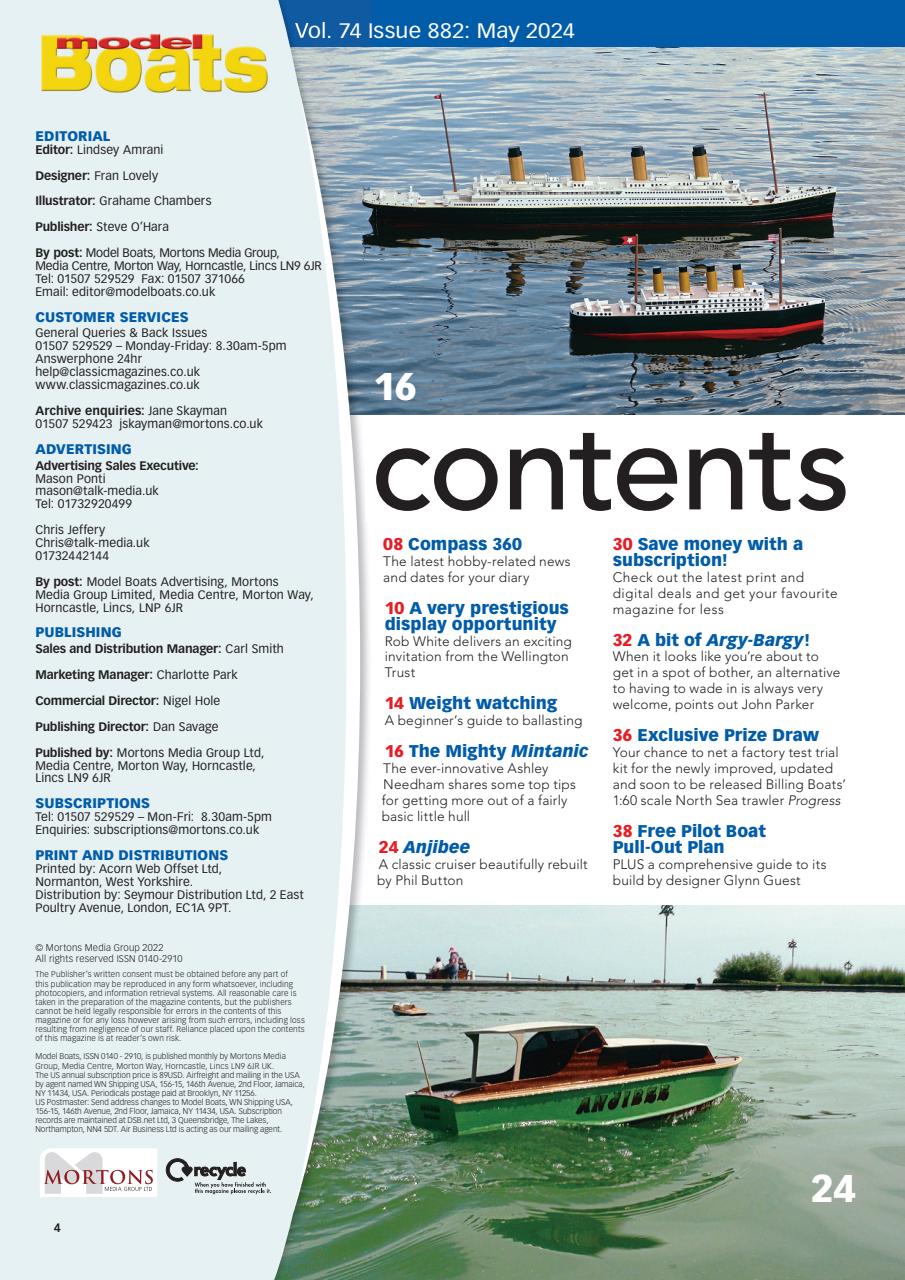 Model Boats Preview Pages