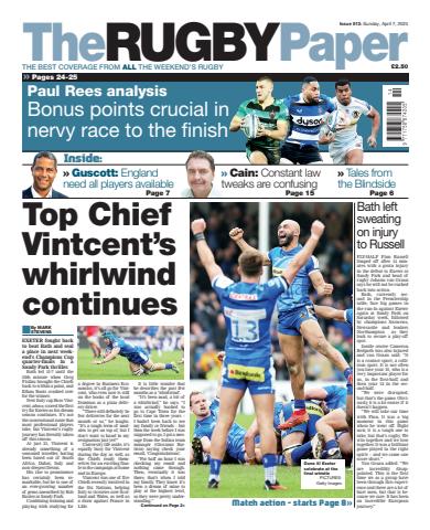 The Rugby Paper issue 7th April 2024