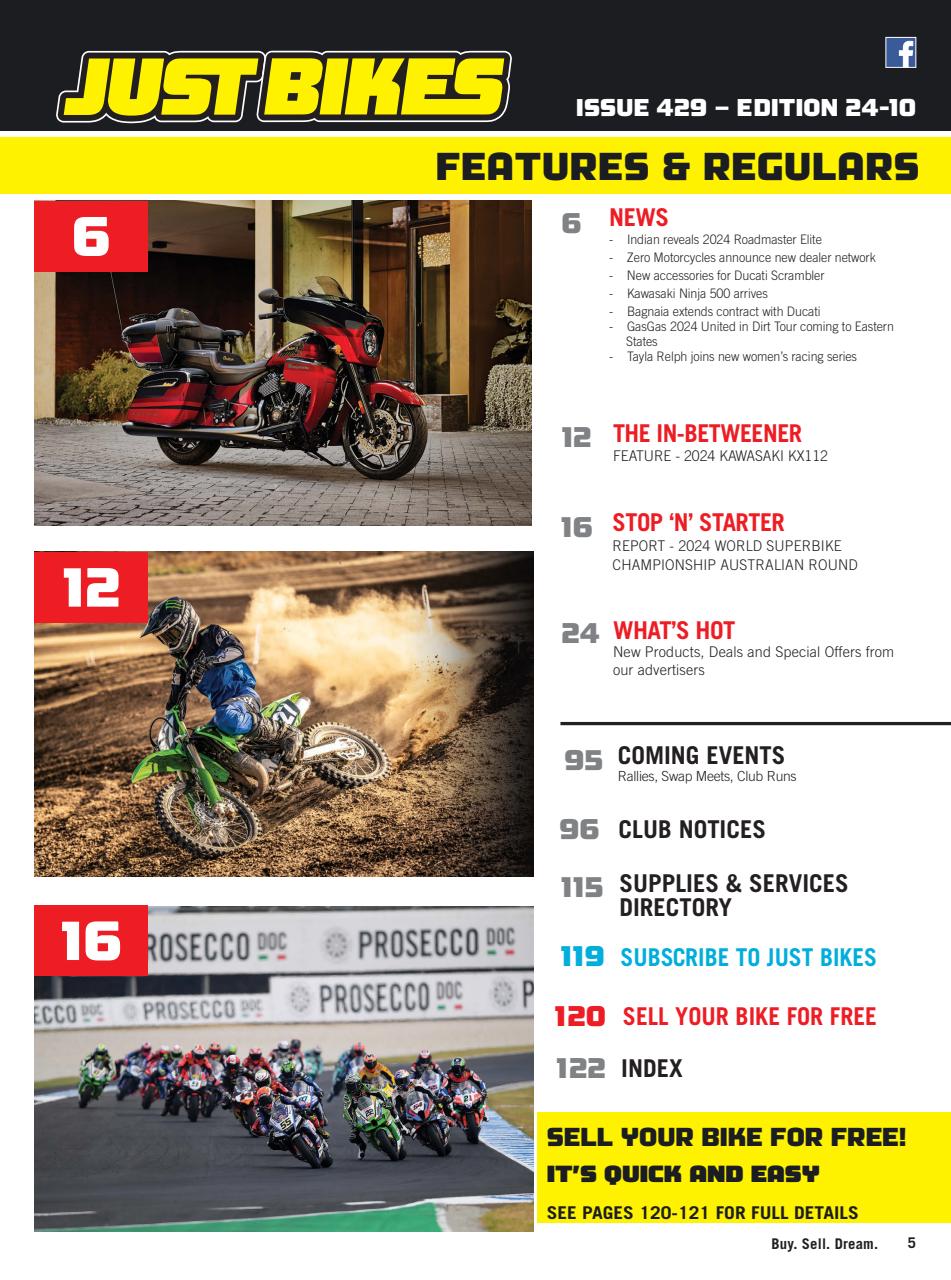 JUST BIKES Preview Pages