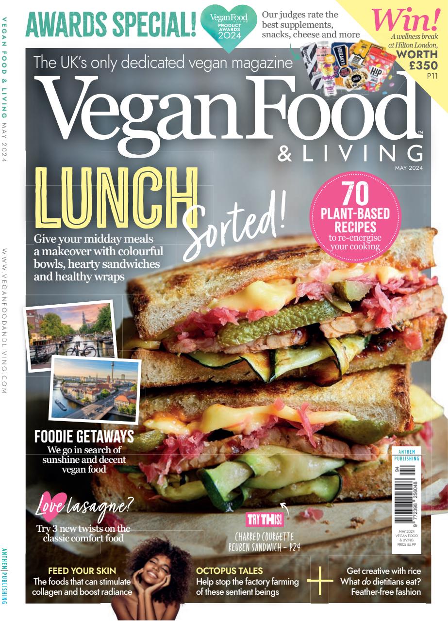 Vegan Food & Living Magazine Preview Pages