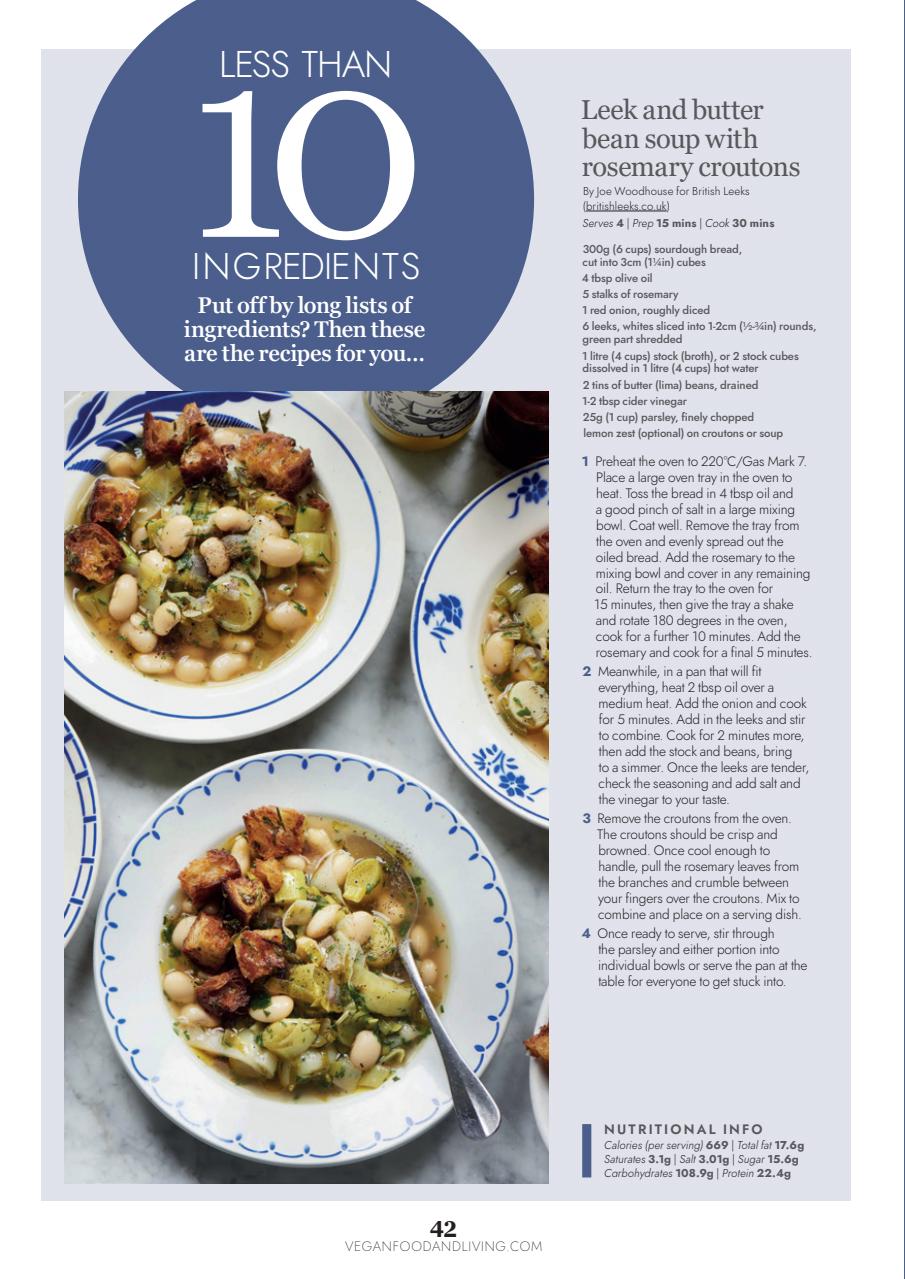 Vegan Food & Living Magazine Preview Pages