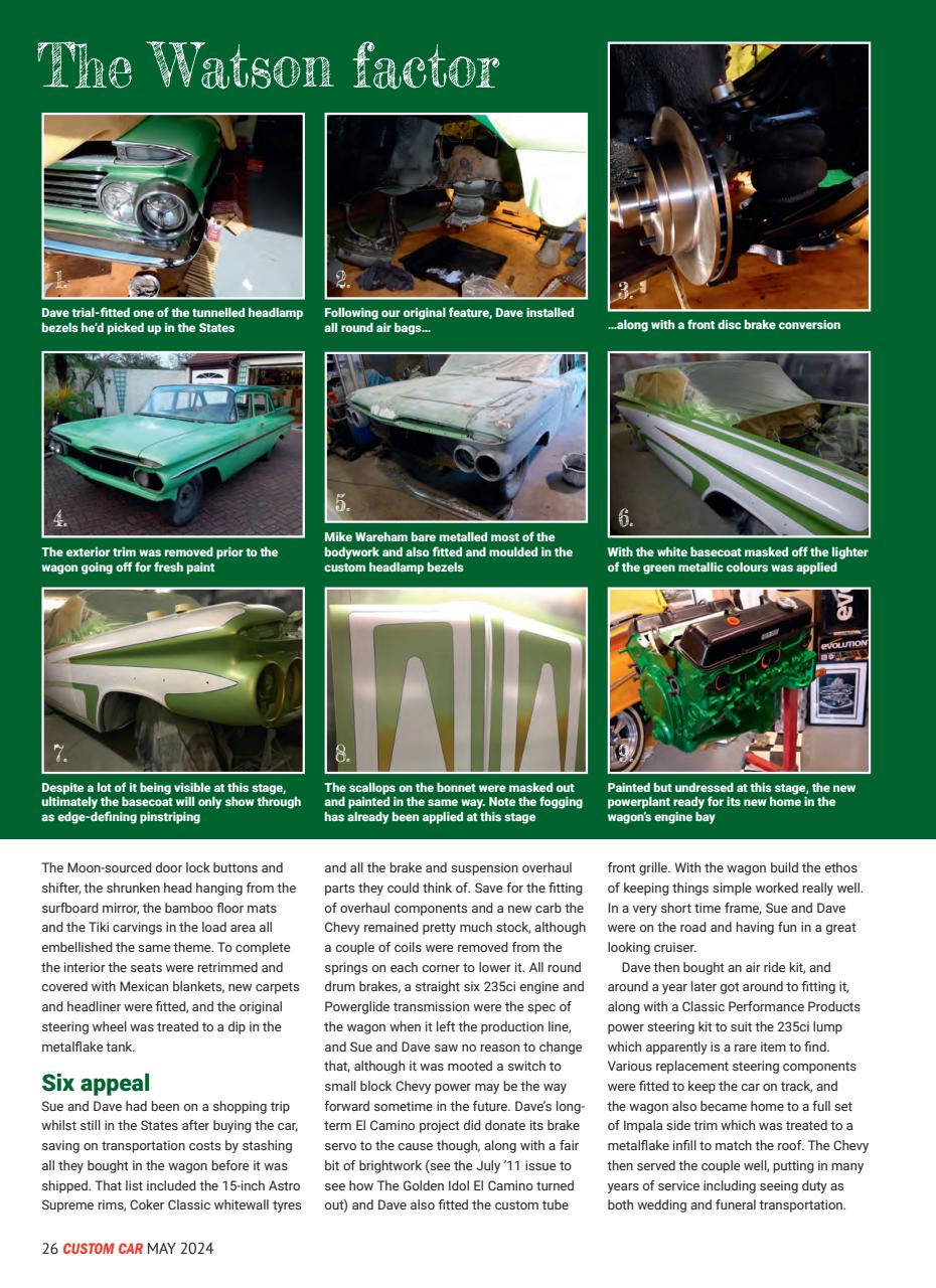 Custom Car Preview Pages