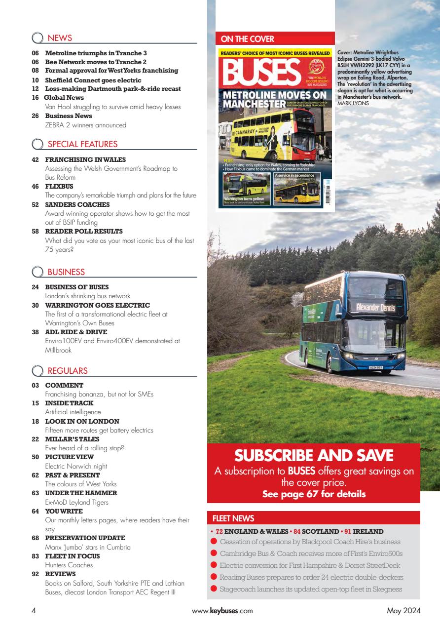 Buses Magazine Preview Pages