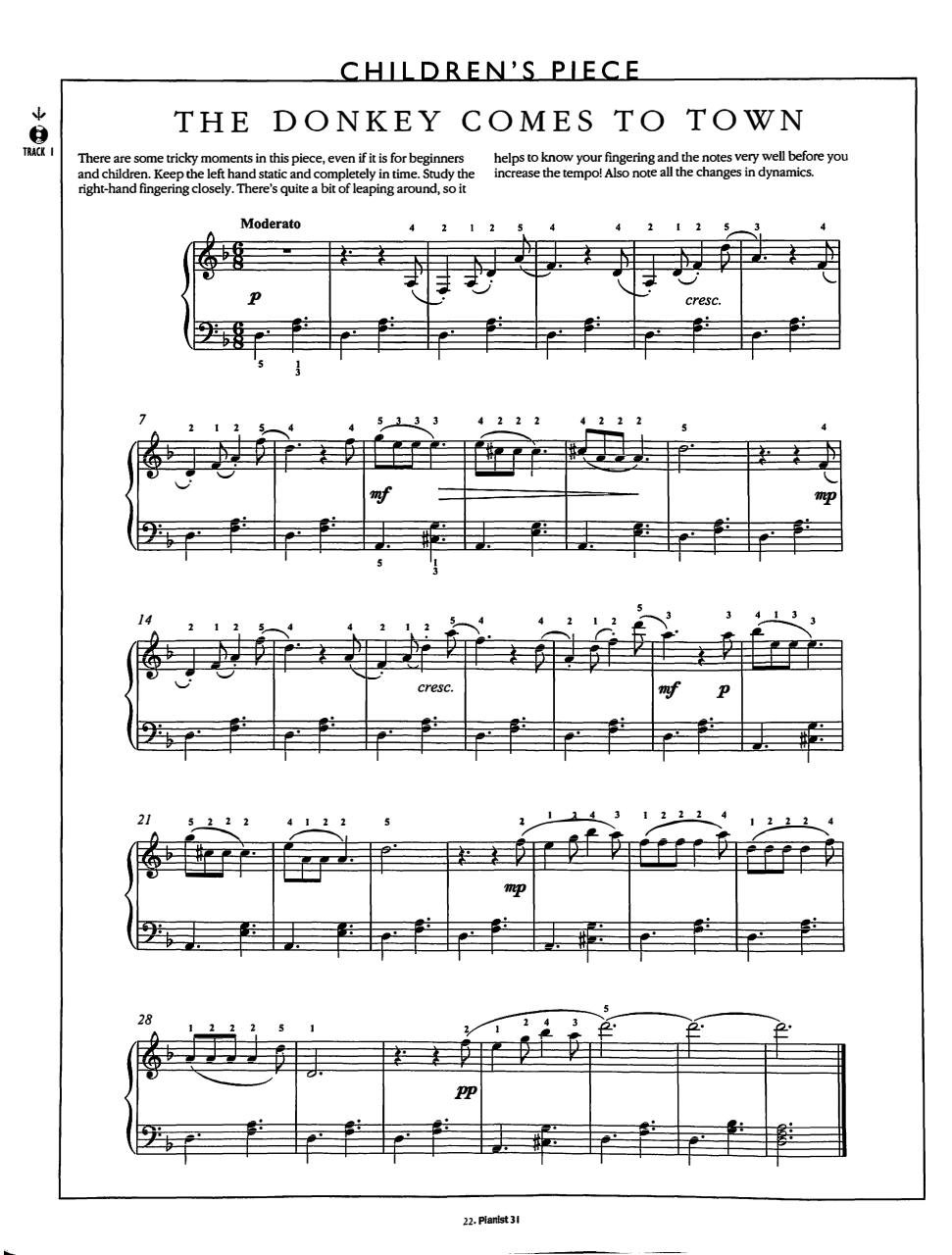 Pianist Preview Pages