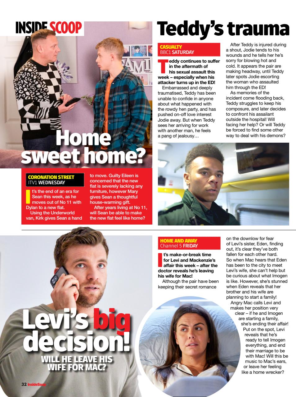 Inside Soap Preview Pages
