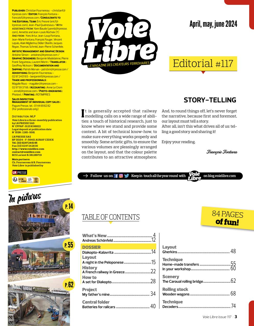 Voie Libre International Preview Pages