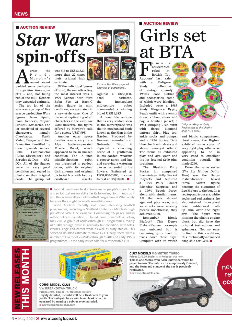Collectors Gazette Preview Pages