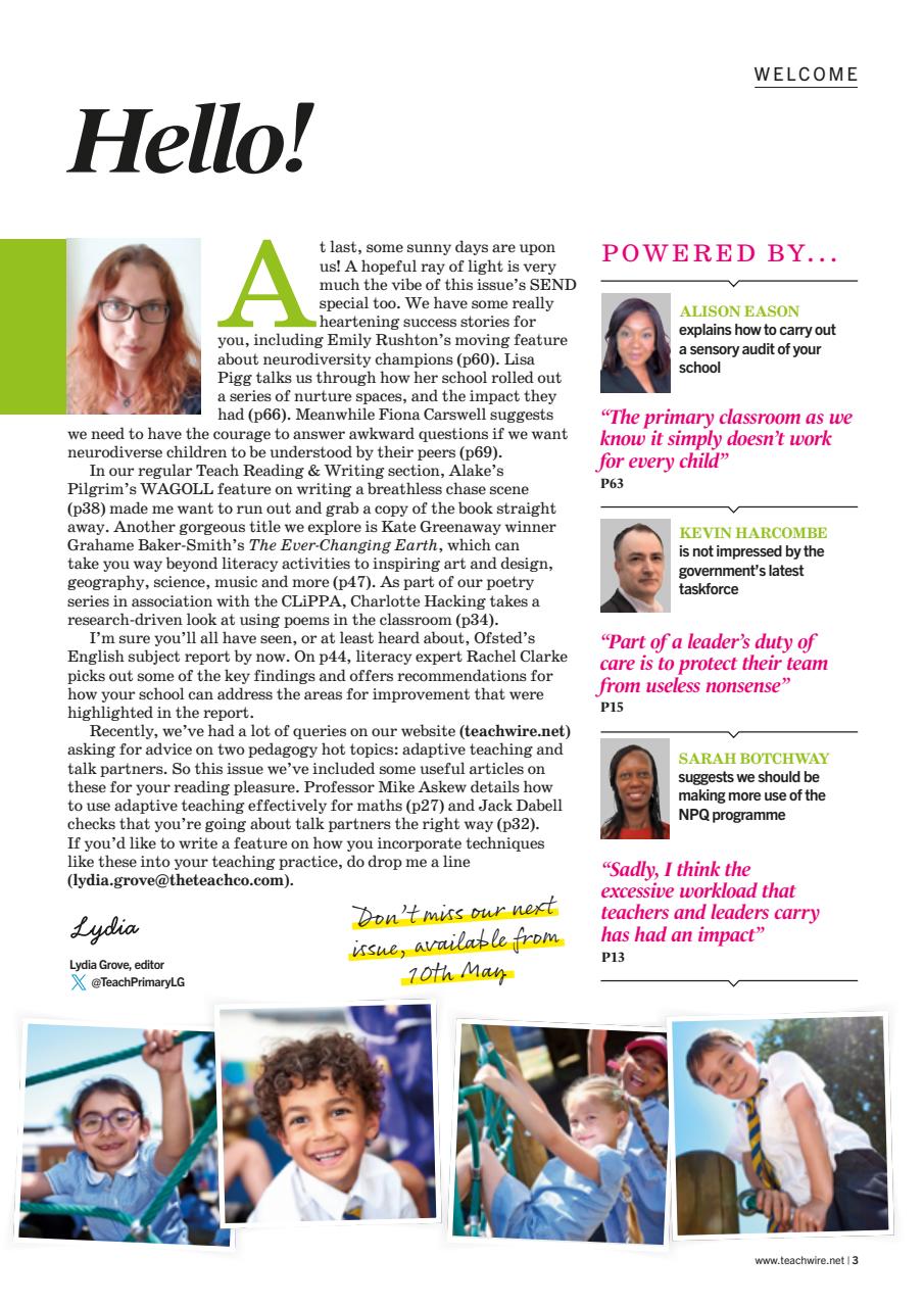 Teach Primary Preview Pages