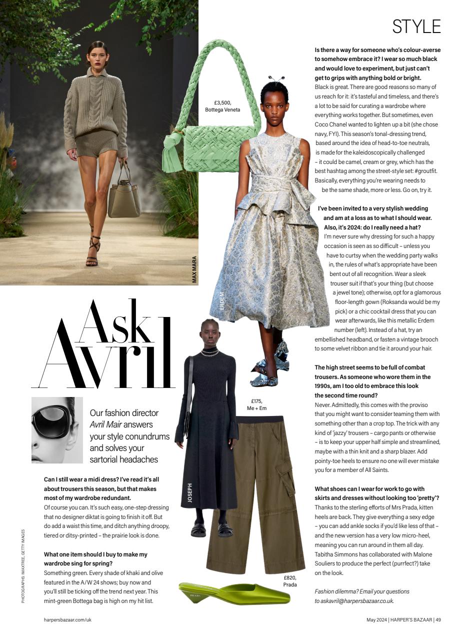 Harper's Bazaar Preview Pages