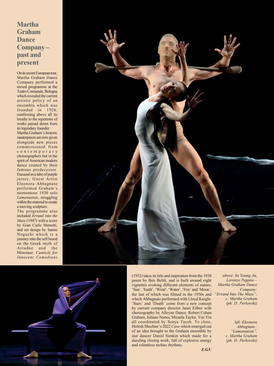 BALLET2000 English Edition Preview Pages