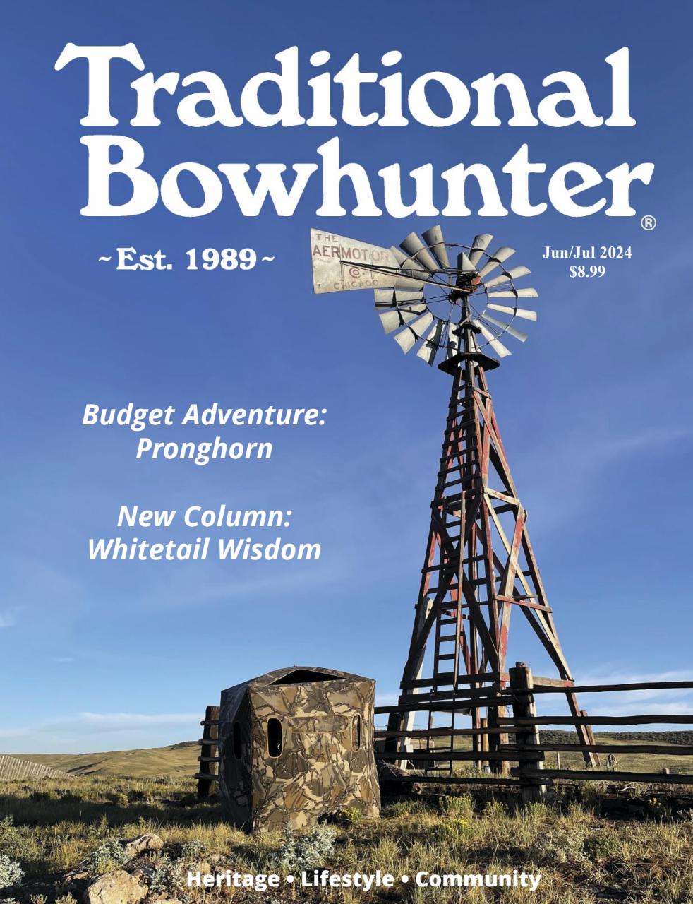 Traditional Bowhunter Magazine Preview Pages