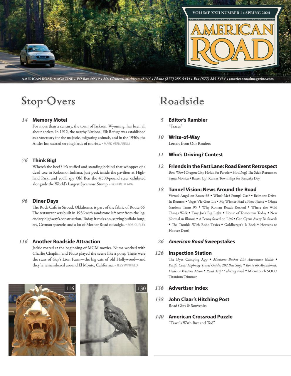 American Road Preview Pages