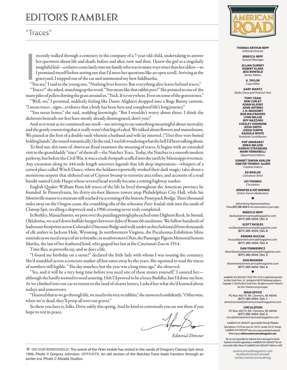 American Road Preview Pages