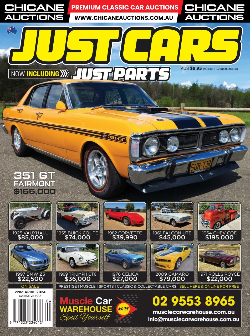 JUST CARS Preview Pages