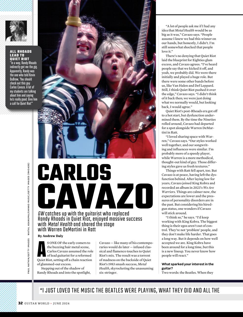 Guitar World Preview Pages