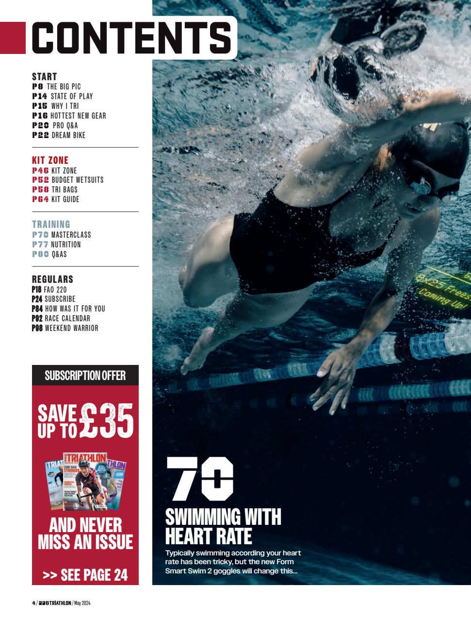 220 Triathlon Magazine Preview Pages