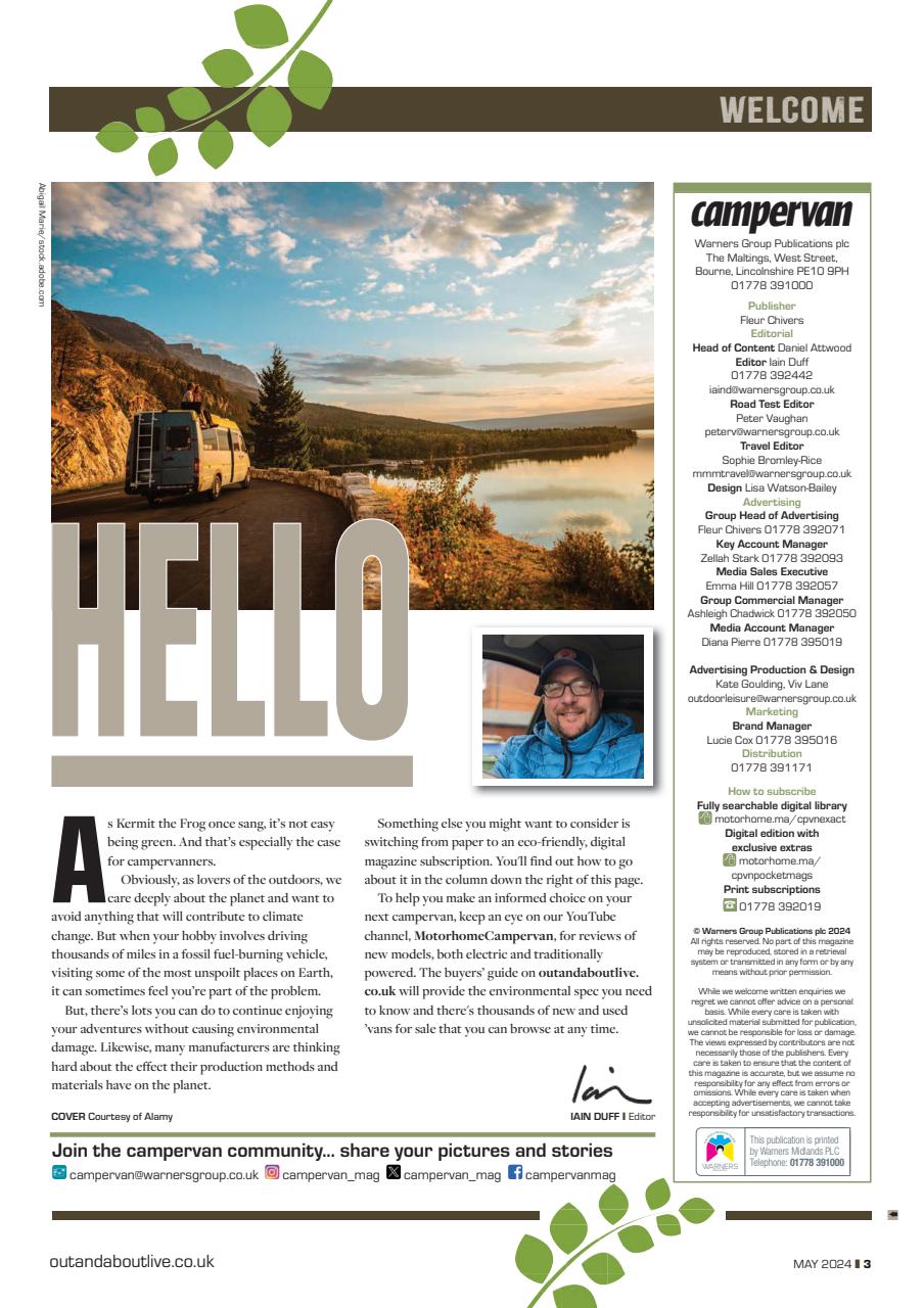 Campervan Preview Pages