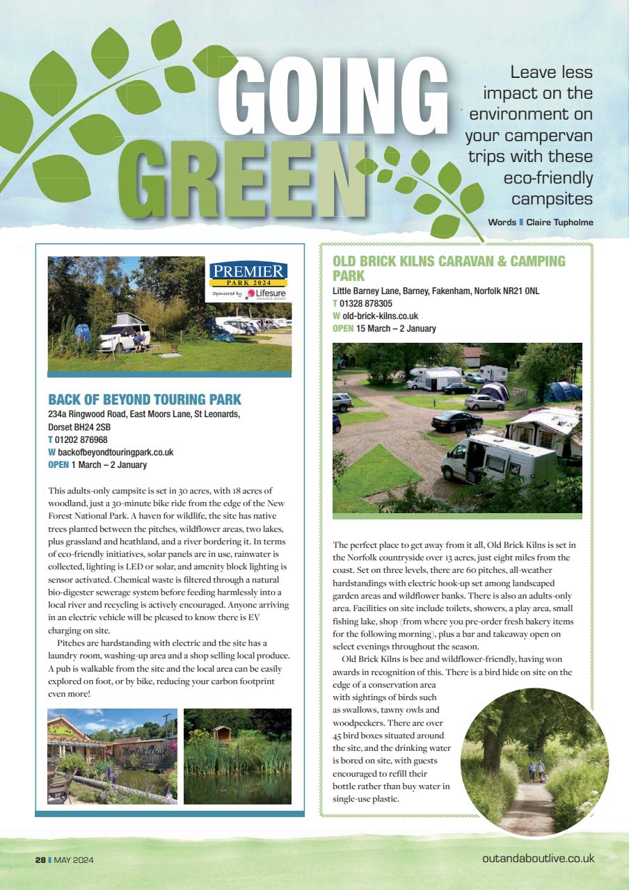 Campervan Preview Pages