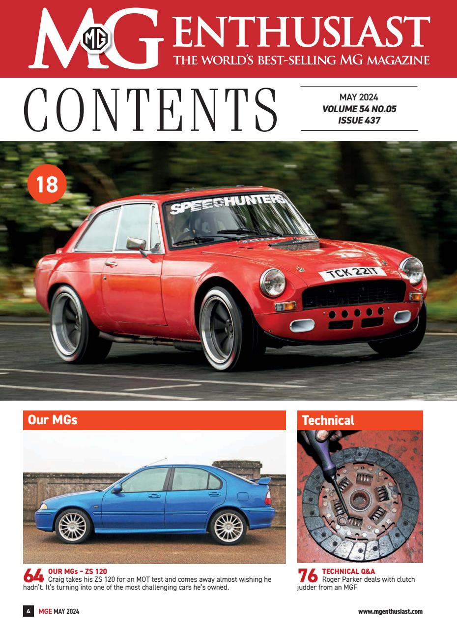 MG Enthusiast Preview Pages