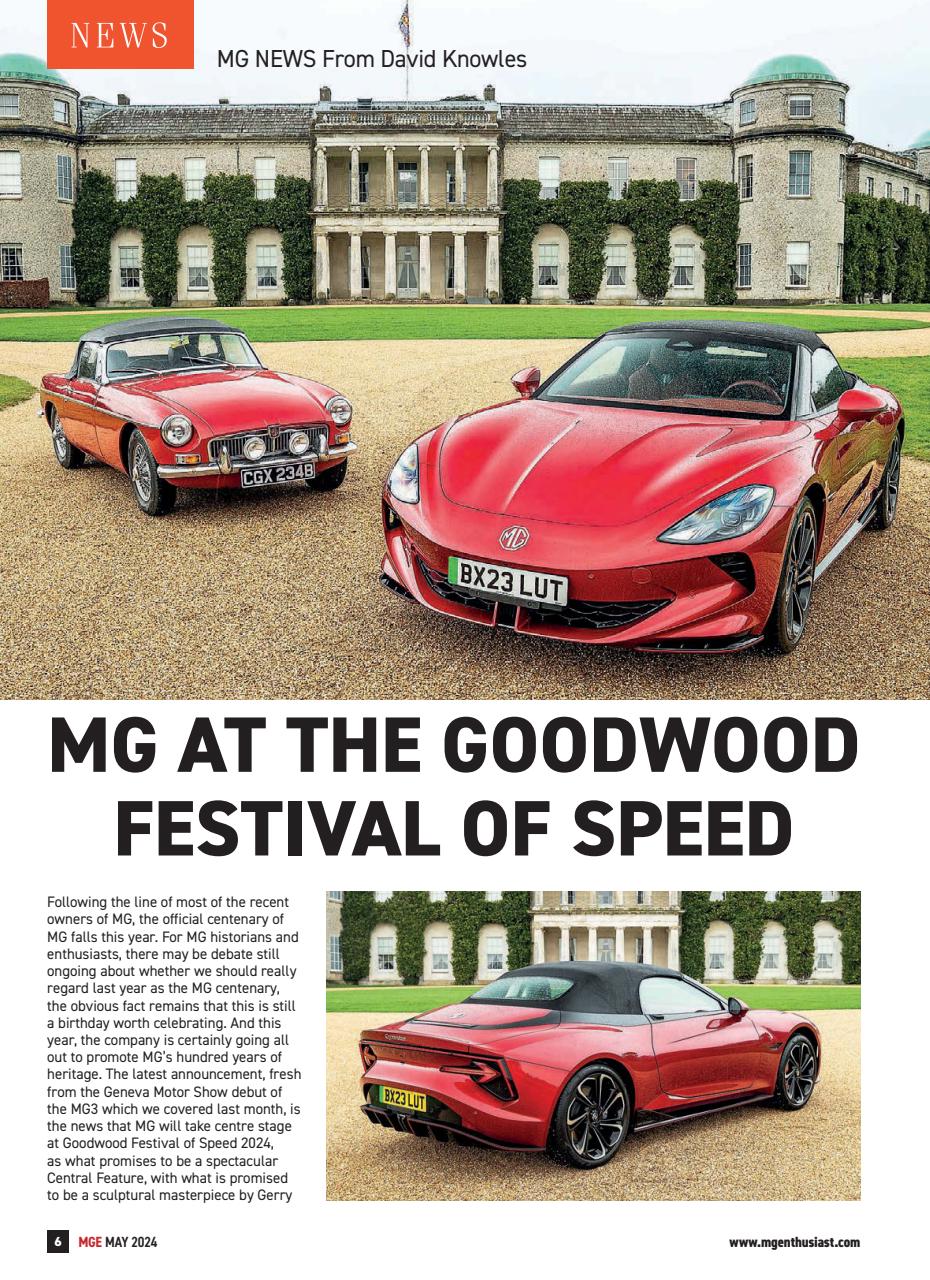 MG Enthusiast Preview Pages