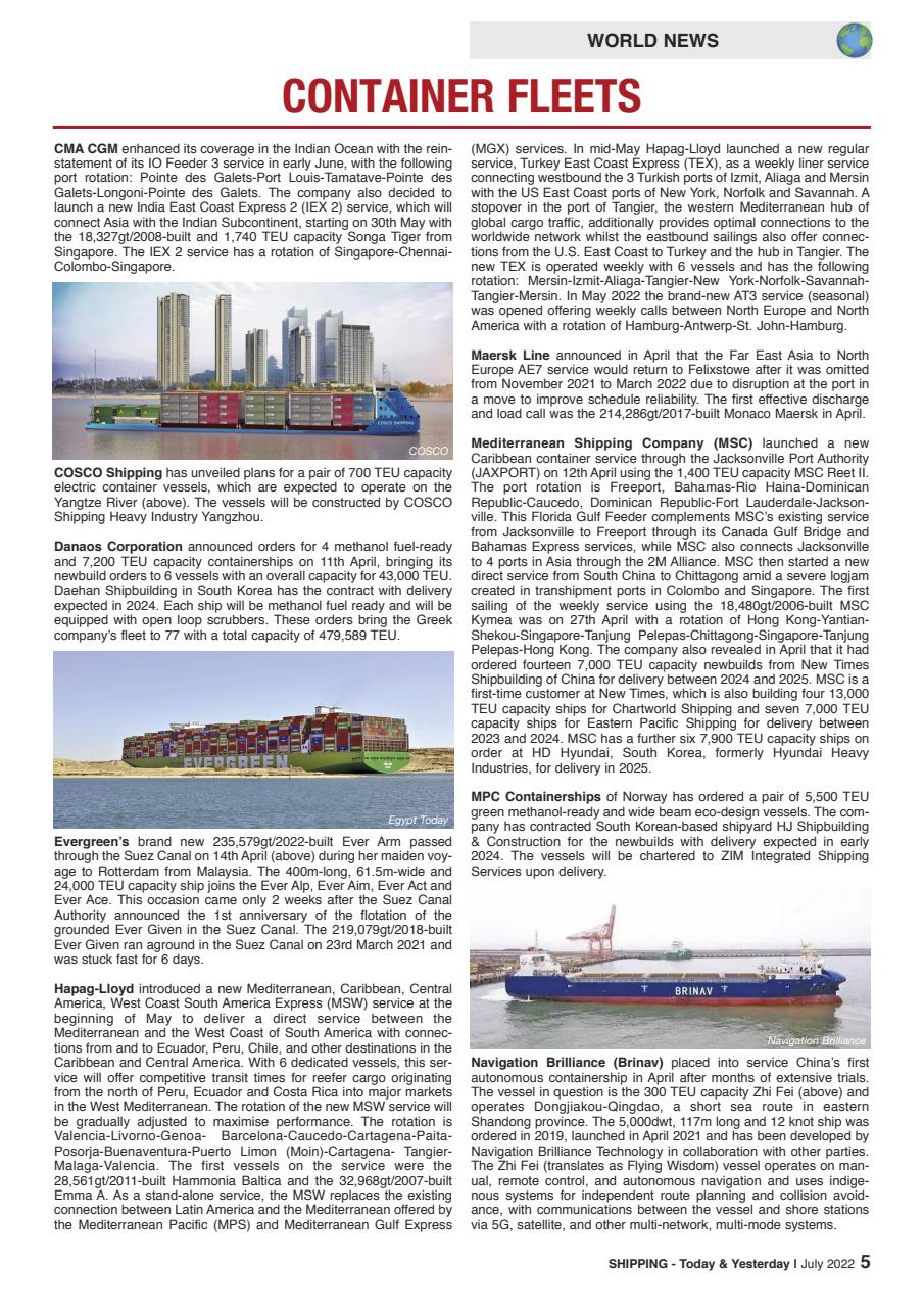 Shipping Today & Yesterday Preview Pages