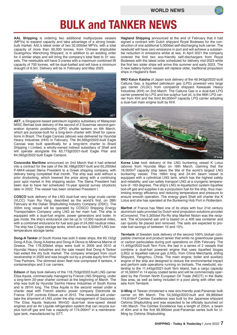 Shipping Today & Yesterday Preview Pages