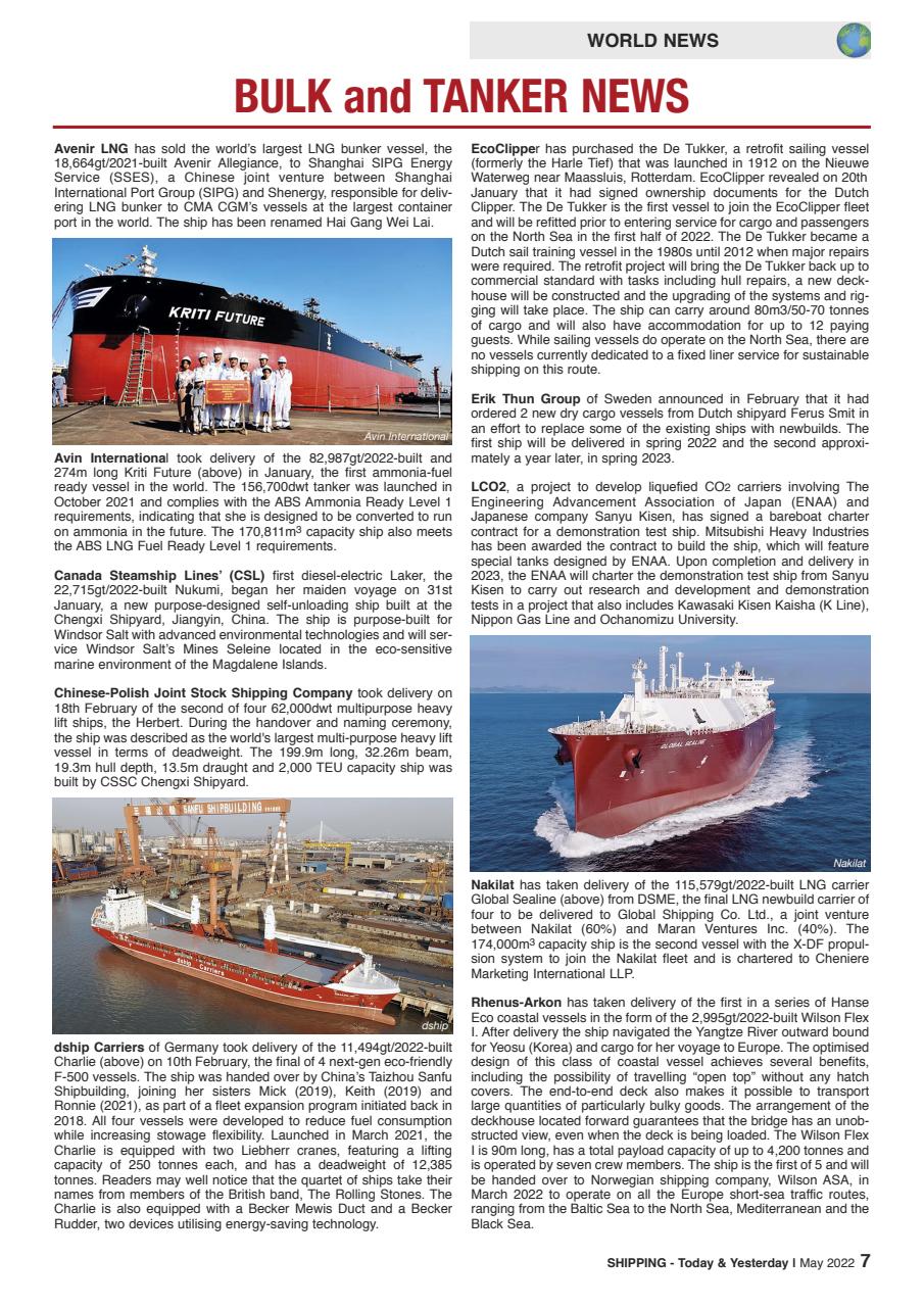 Shipping Today & Yesterday Preview Pages