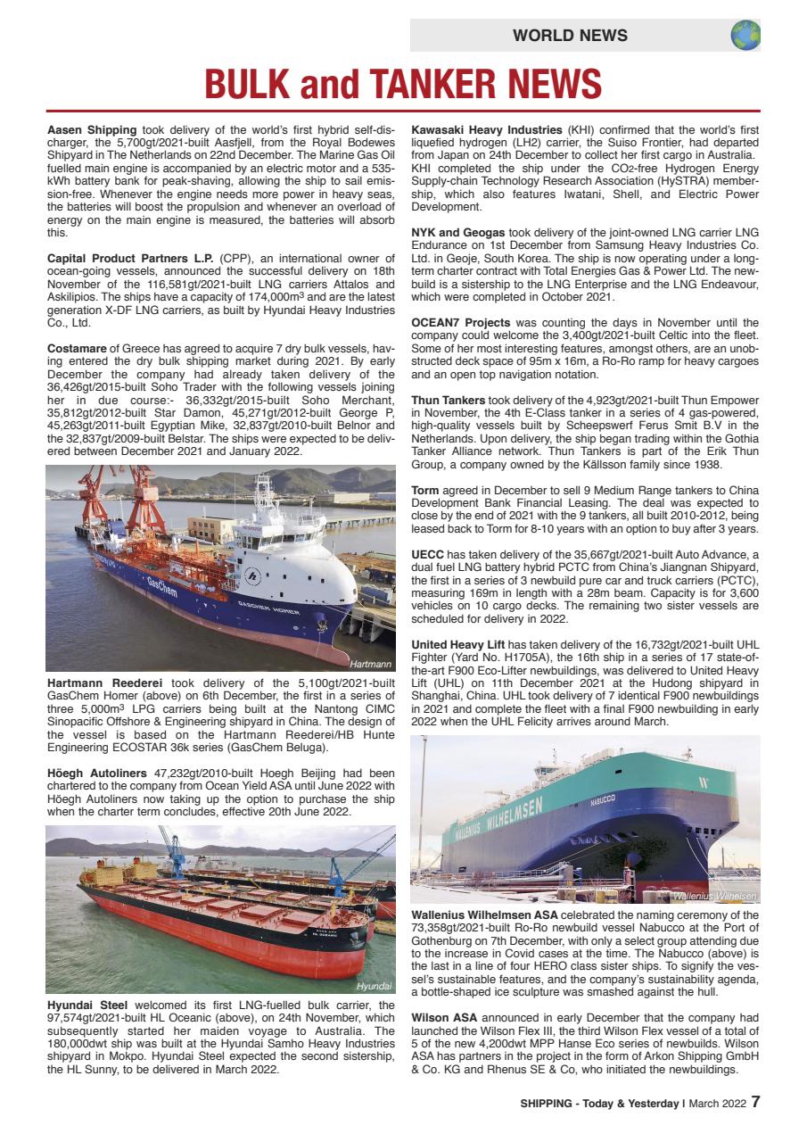 Shipping Today & Yesterday Preview Pages