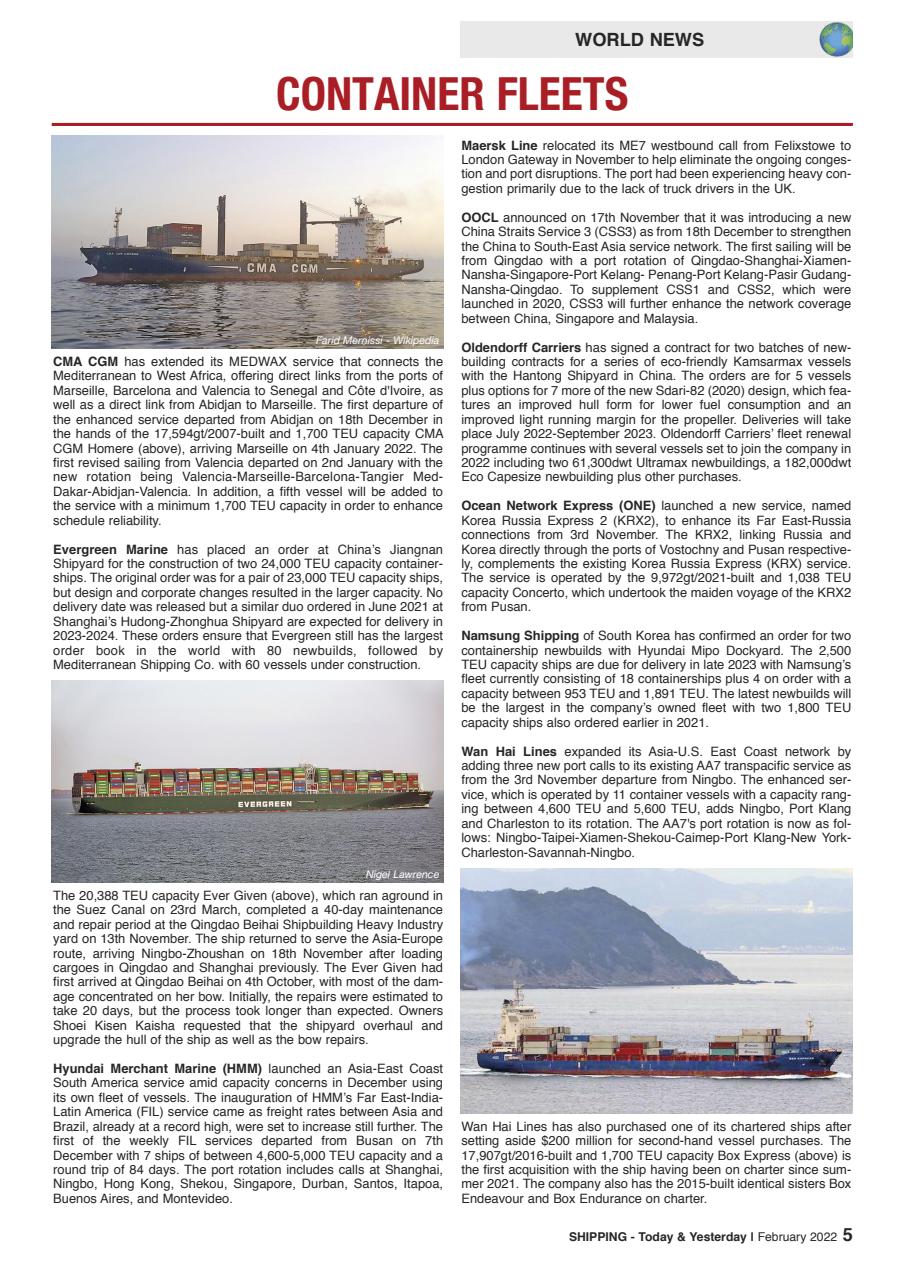 Shipping Today & Yesterday Preview Pages