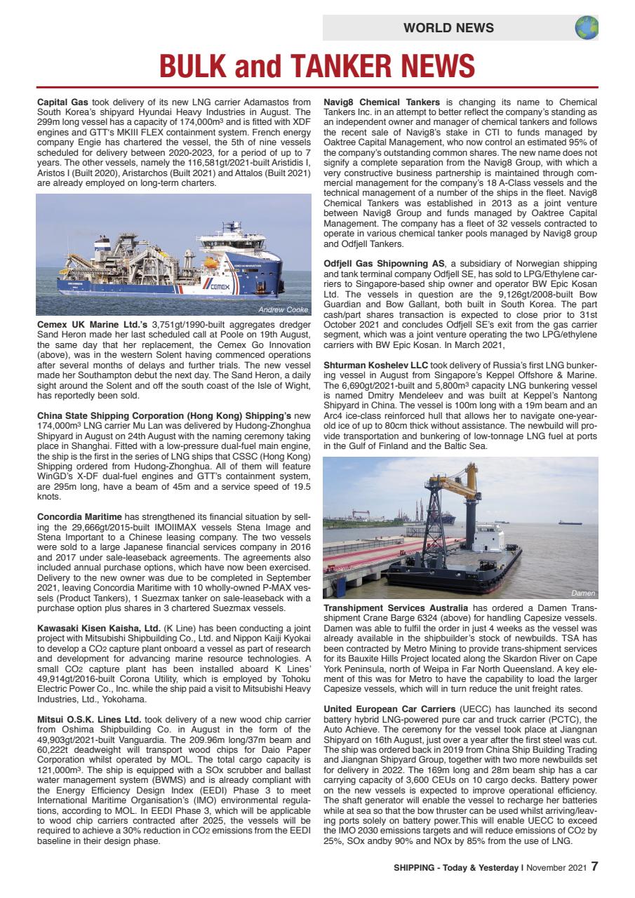 Shipping Today & Yesterday Preview Pages