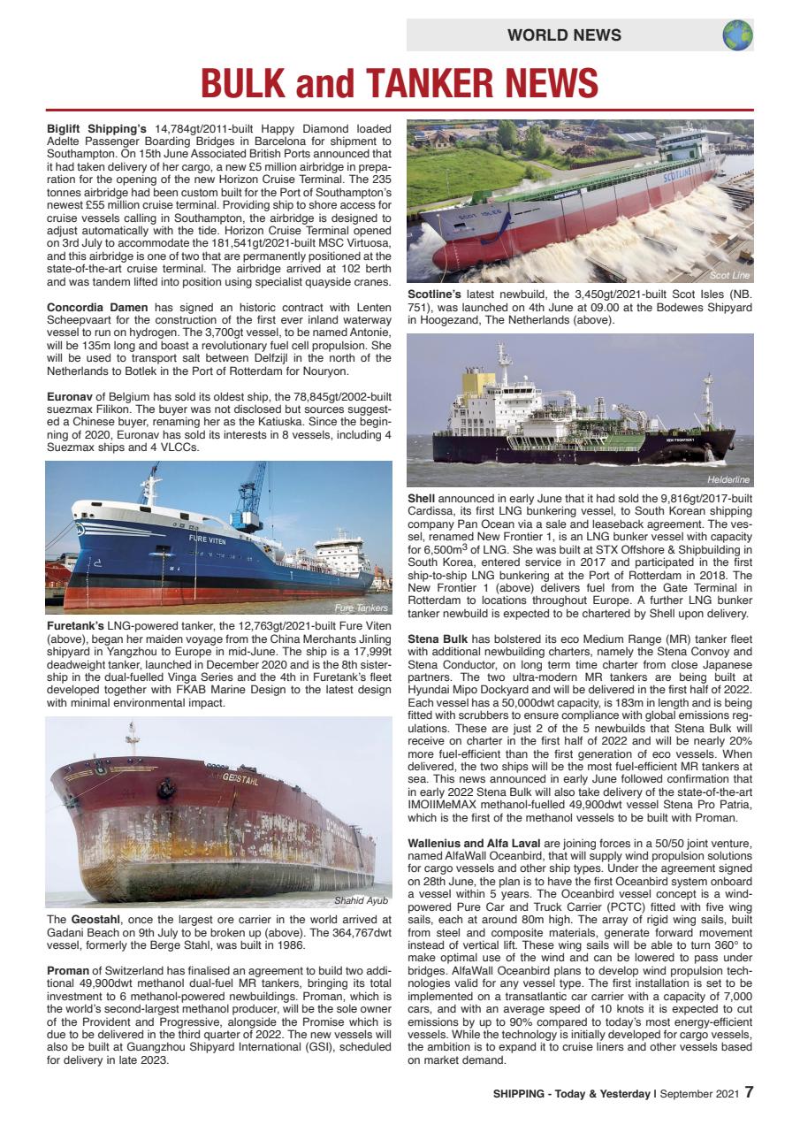 Shipping Today & Yesterday Preview Pages