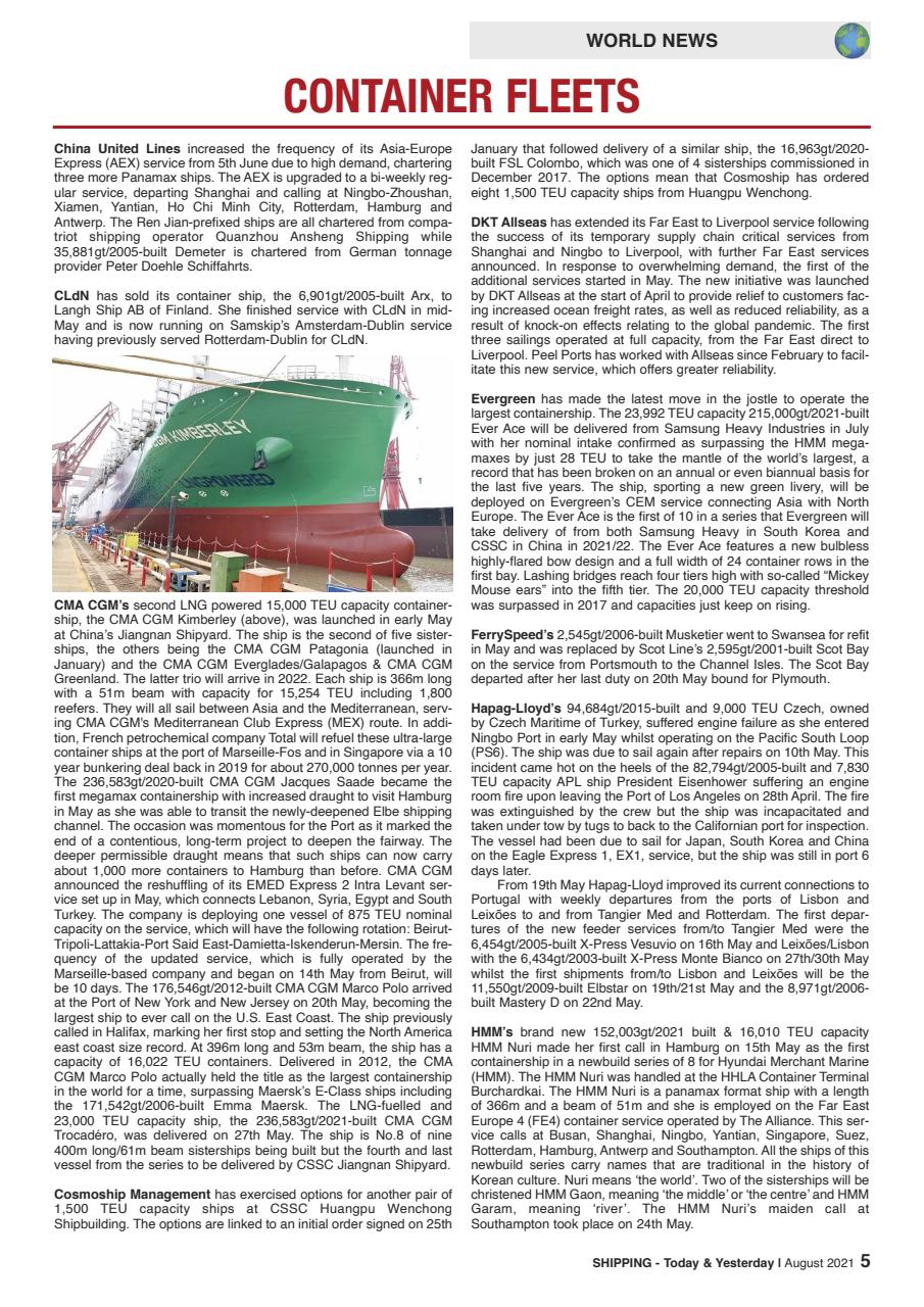 Shipping Today & Yesterday Preview Pages