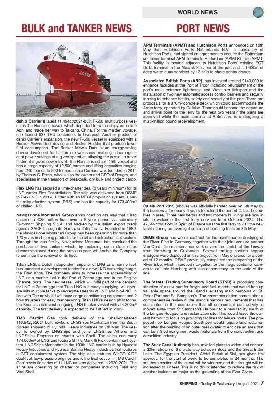 Shipping Today & Yesterday Preview Pages