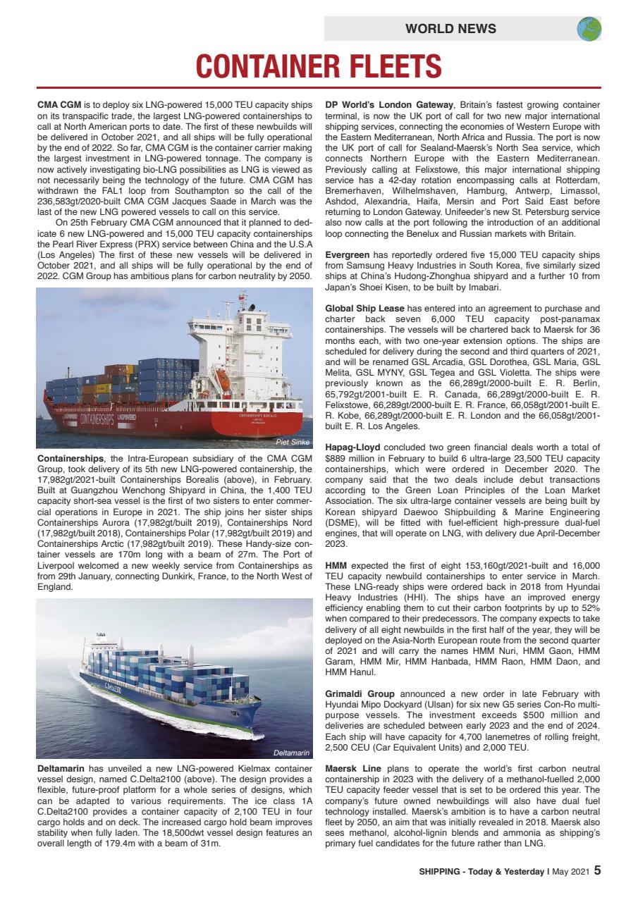 Shipping Today & Yesterday Preview Pages